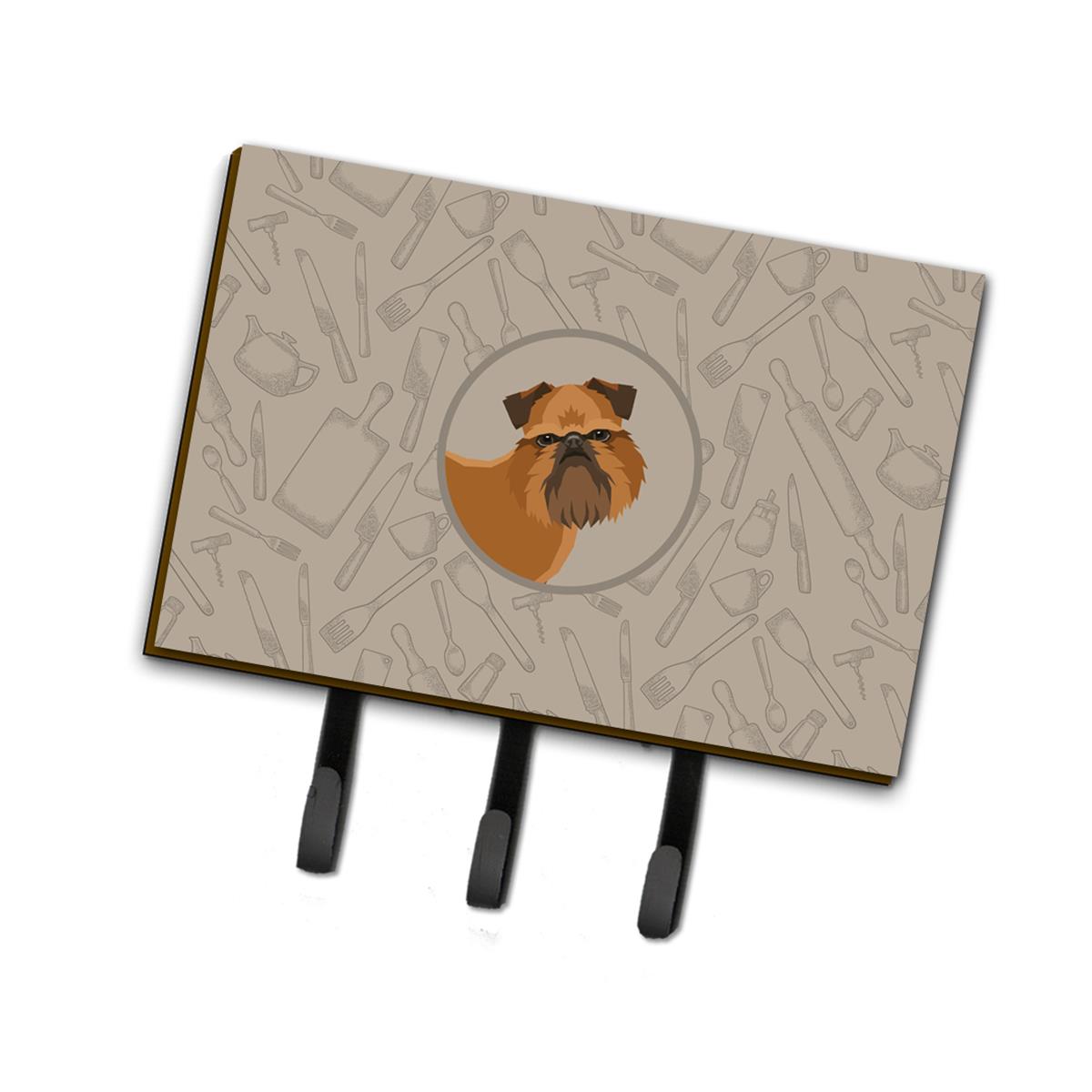 CK2191TH68 Brussels Griffon in the Kitchen Leash or Key Holder