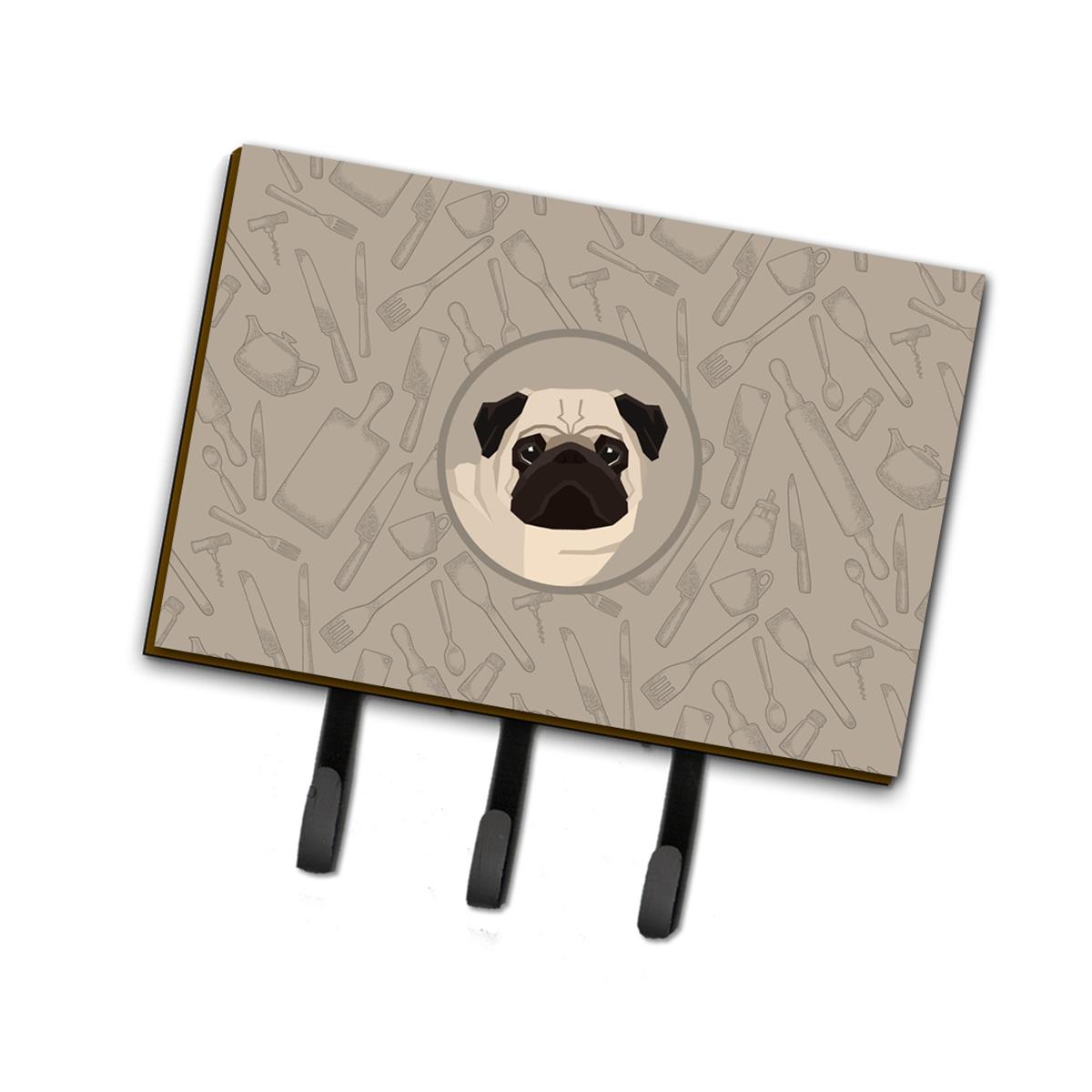 CK2204TH68 Pug in the Kitchen Leash or Key Holder