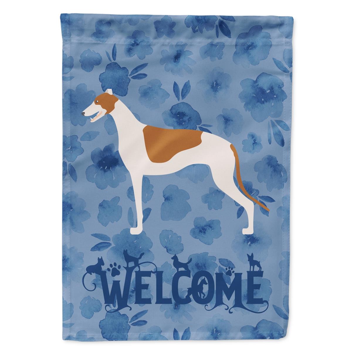11 x 0.01 x 15 in. Greyhound Welcome Flag Garden Size