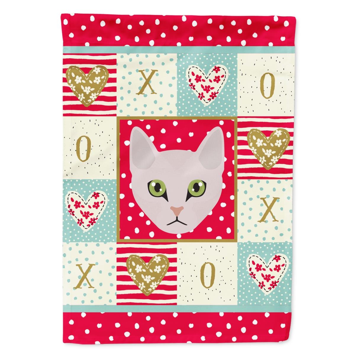 11 x 0.01 x 15 in. Burmilla Cat Flag Garden Size