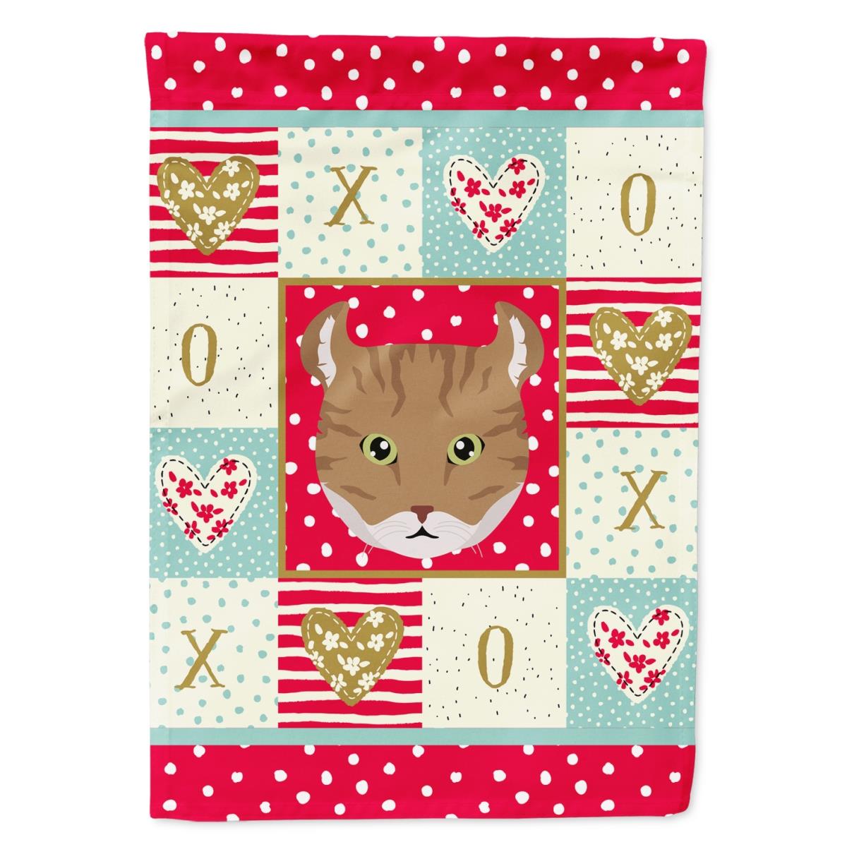 11 x 0.01 x 15 in. Highlander Lynx Cat Flag Garden Size