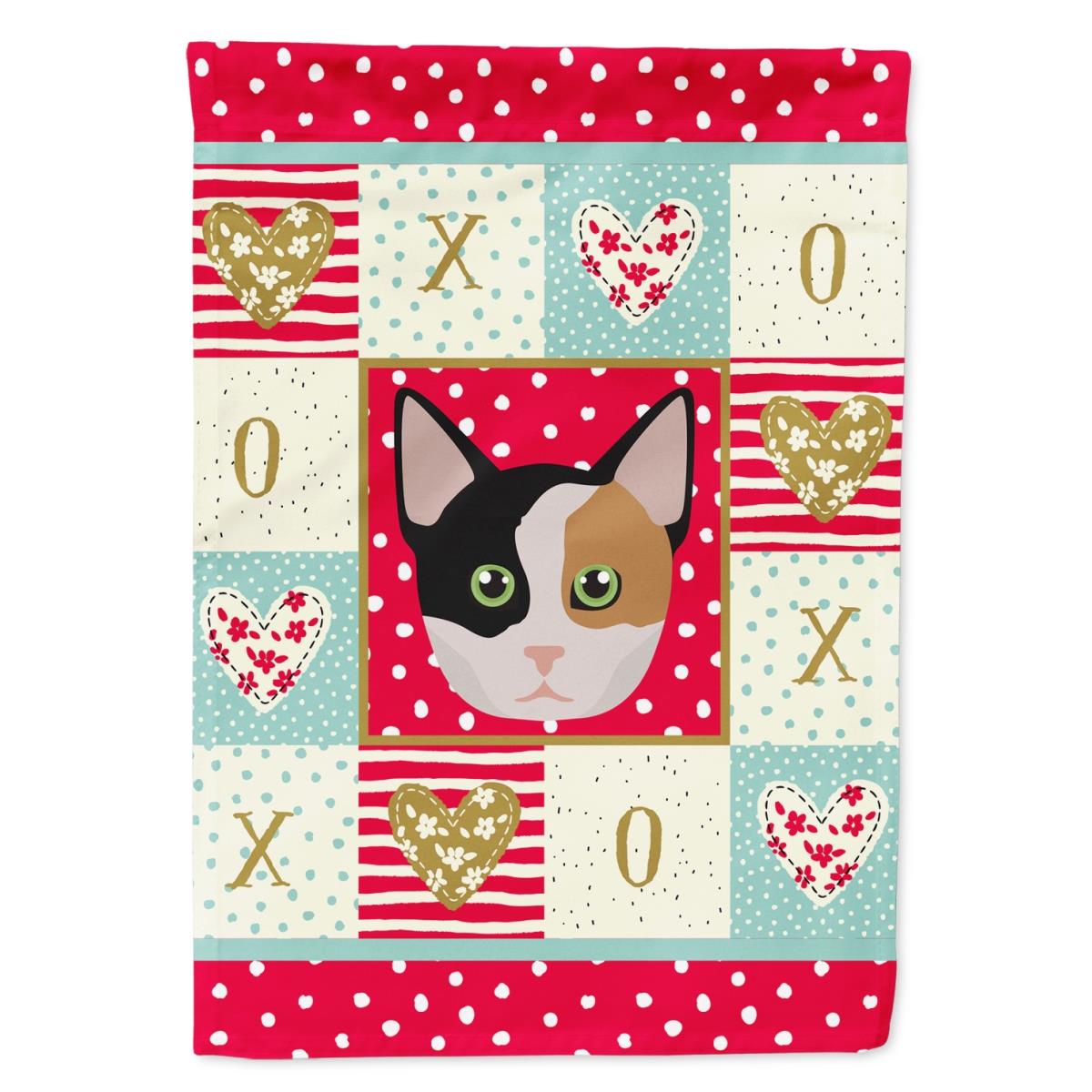 11 x 0.01 x 15 in. Munchkin Cat Flag Garden Size