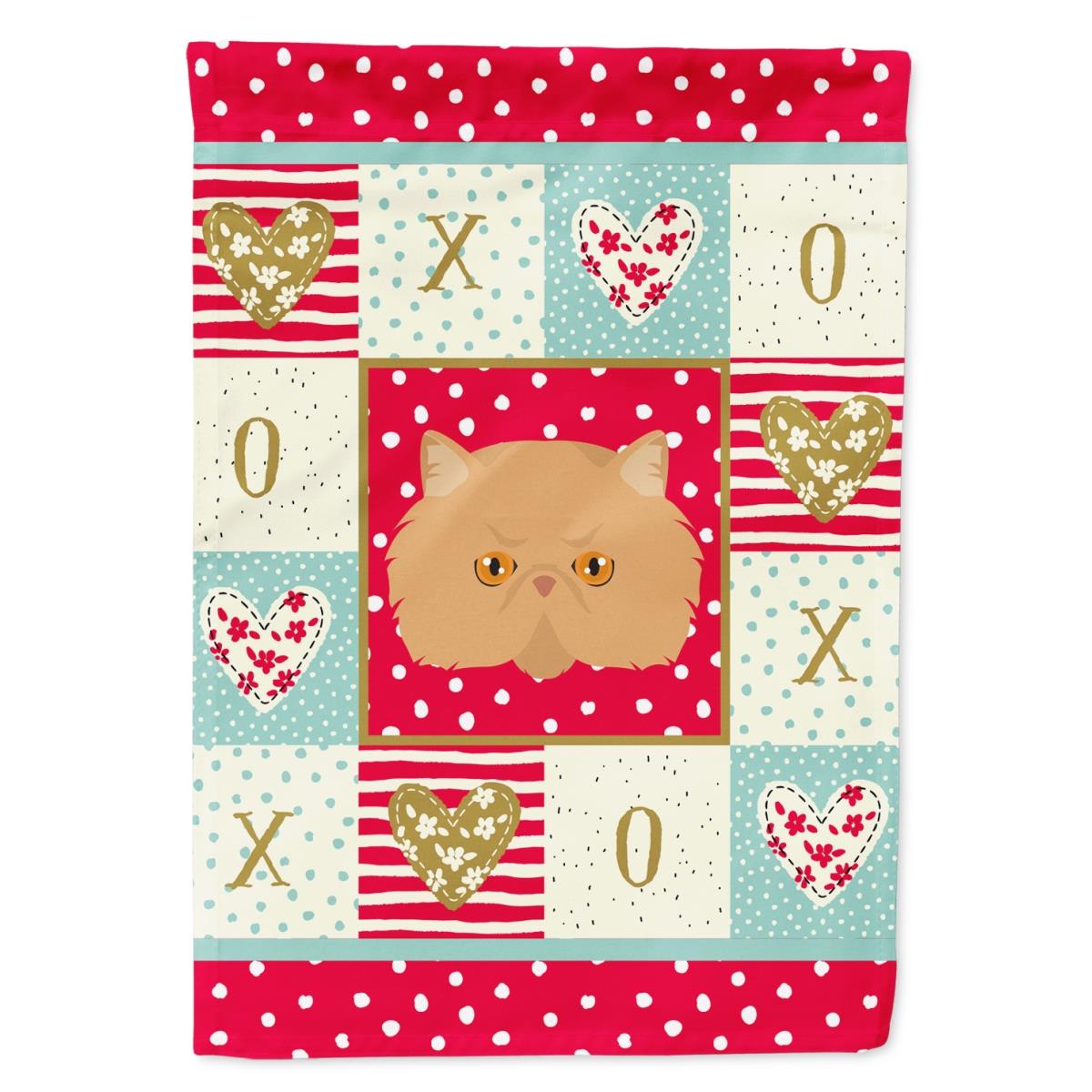 11 x 0.01 x 15 in. Persian Modern Cat Flag Garden Size