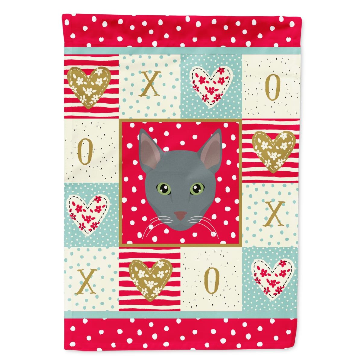 11 x 0.01 x 15 in. Raas Cat Flag Garden Size