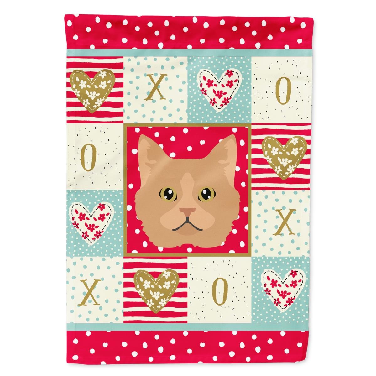 11 x 0.01 x 15 in. Selkirk Rex Cat Flag Garden Size
