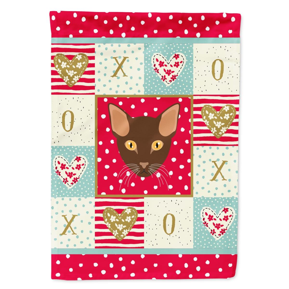 11 x 0.01 x 15 in. Suphalak Cat Flag Garden Size