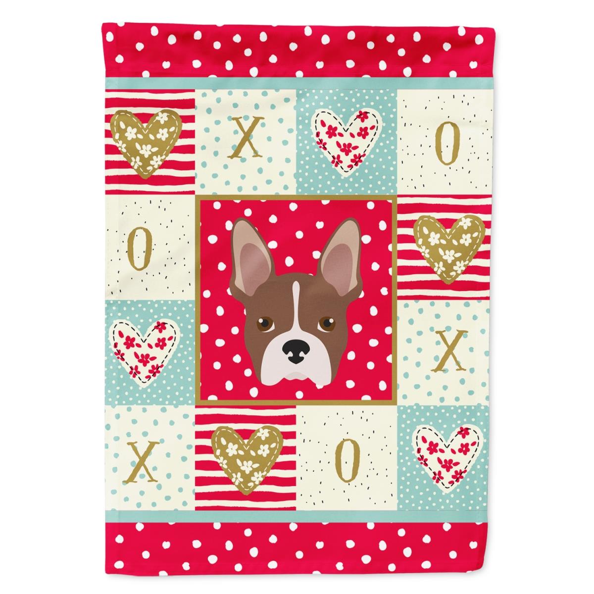 11 x 0.01 x 15 in. Boston Terrier Flag Garden Size