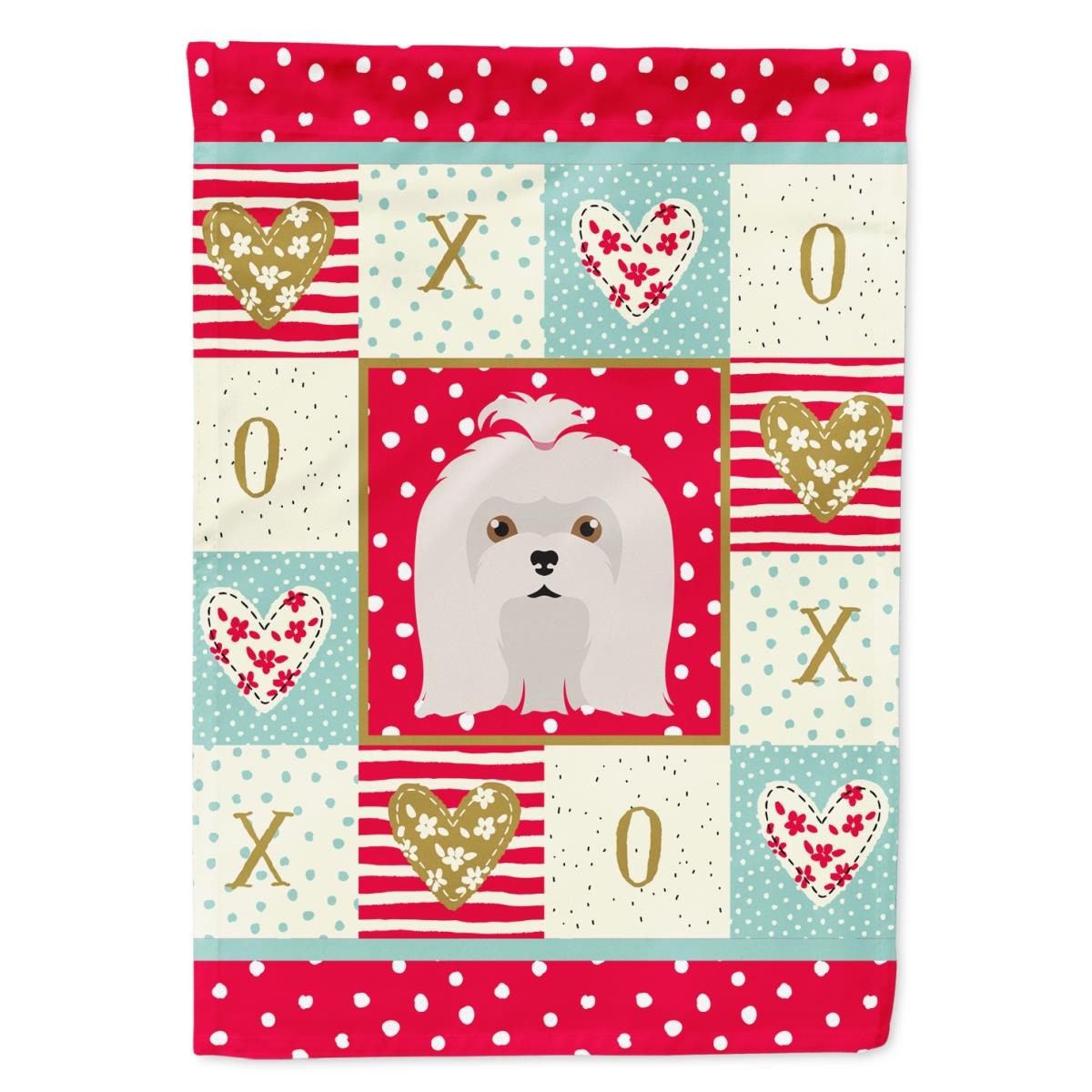 11 x 0.01 x 15 in. Maltese Flag Garden Size