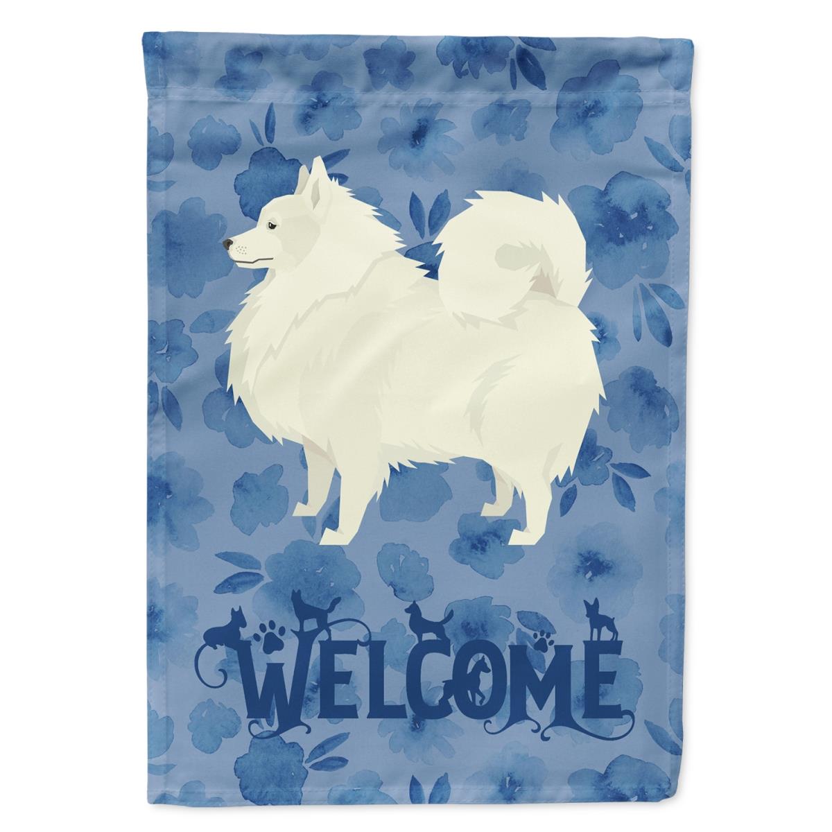 28 x 0.01 x 40 in. Spitz Welcome Flag Canvas House Size