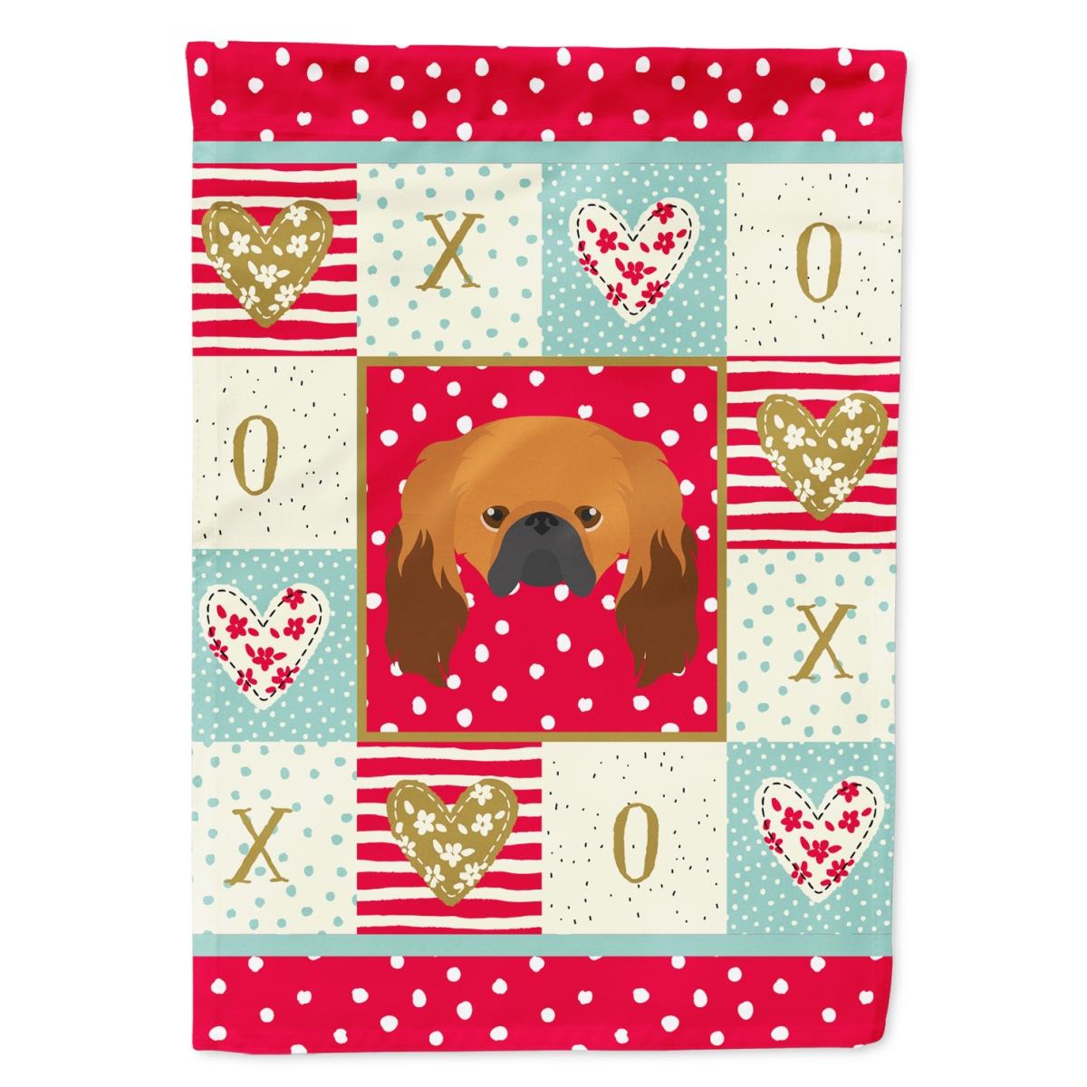 11 x 0.01 x 15 in. Pekingese Flag Garden Size