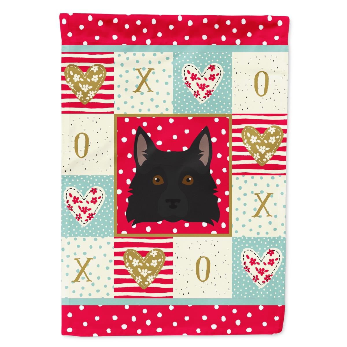11 x 0.01 x 15 in. Schipperke Flag Garden Size