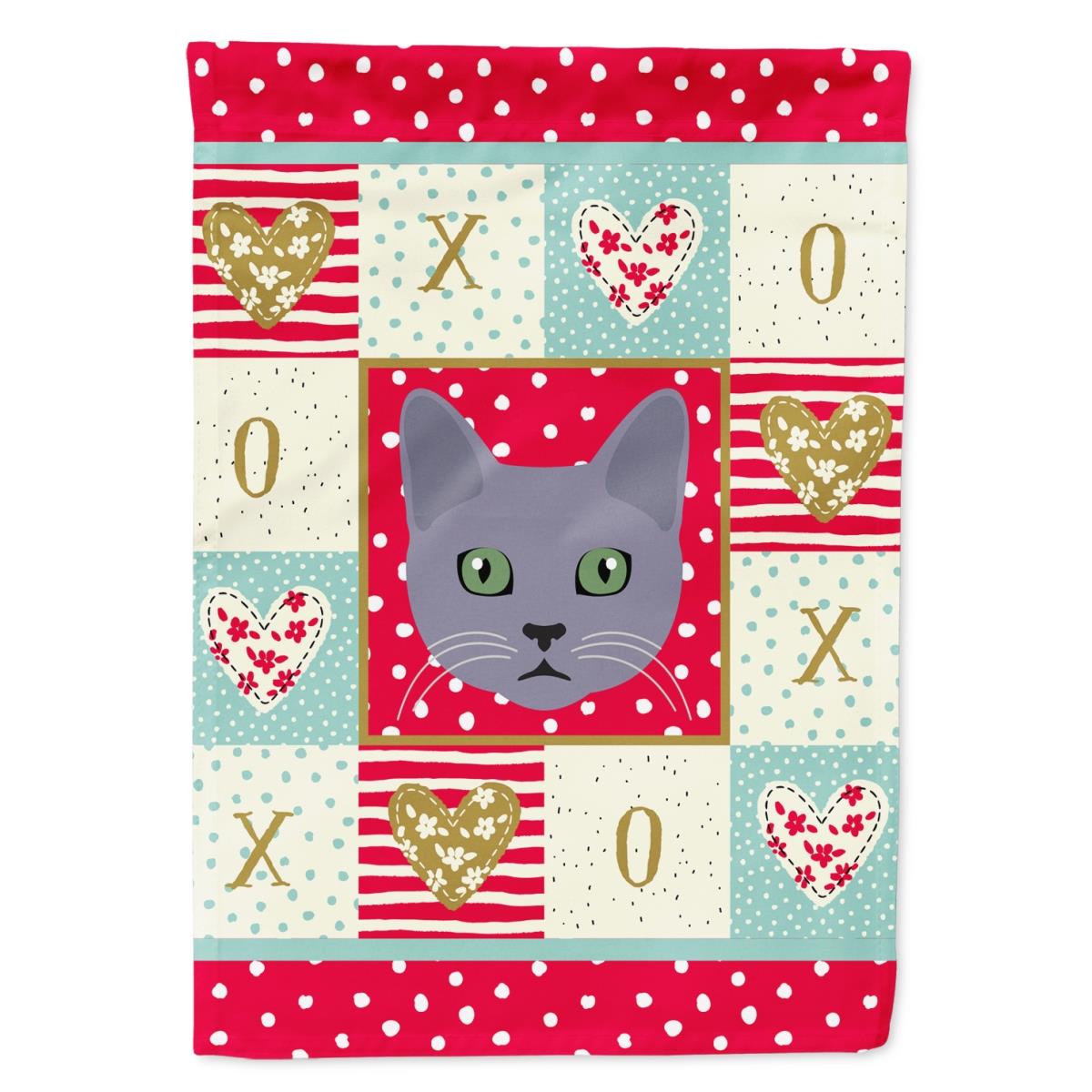28 x 0.01 x 40 in. Korat Cat Flag Canvas House Size