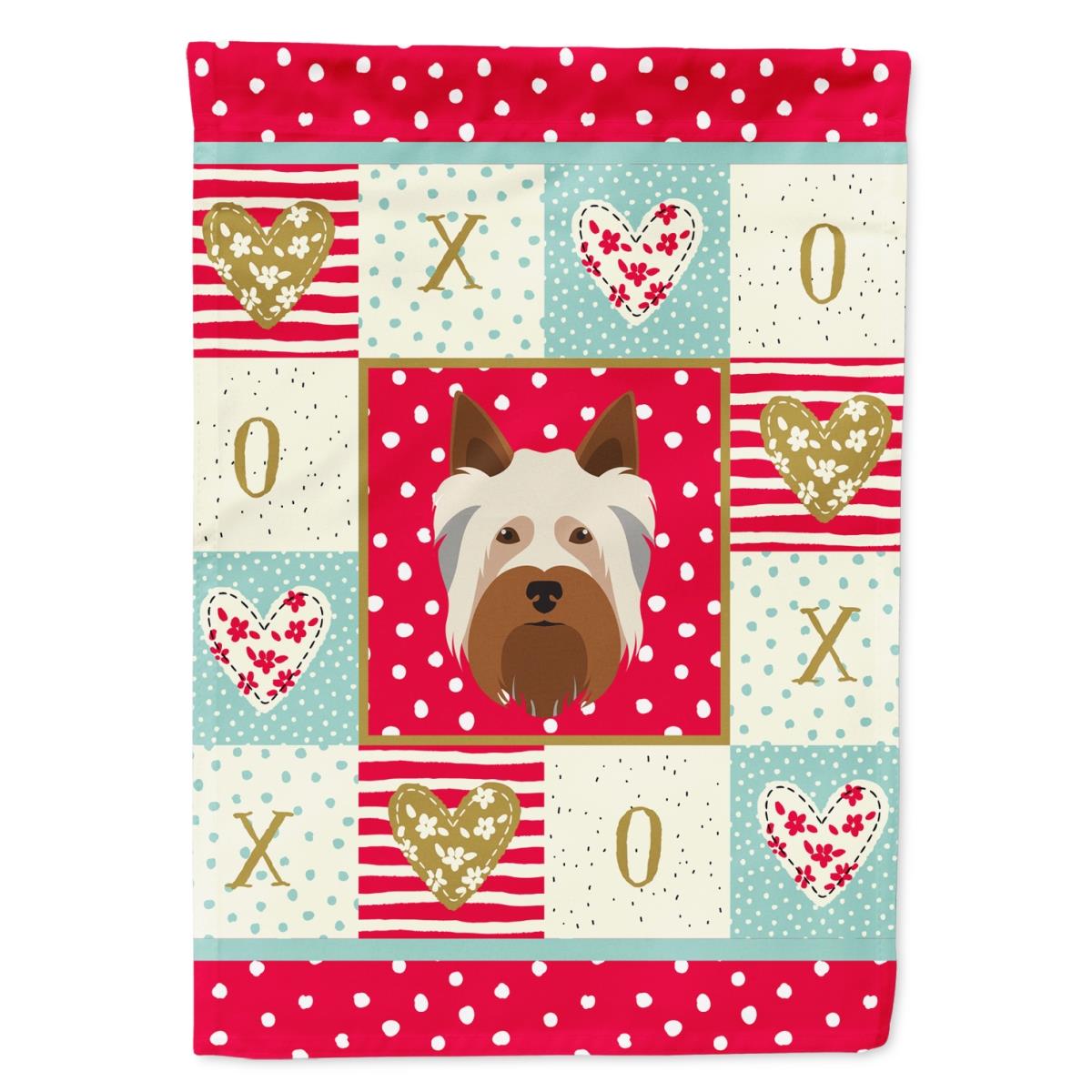28 x 0.01 x 40 in. Australian Silky Terrier Flag Canvas House Size