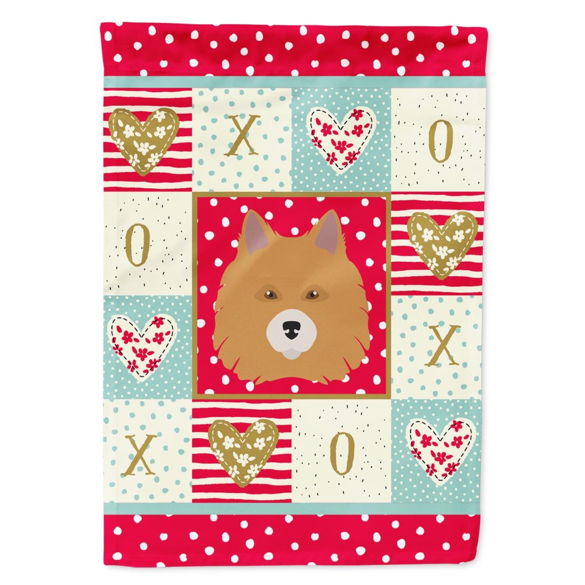 28 x 0.01 x 40 in. Elo Dog Flag Canvas House Size