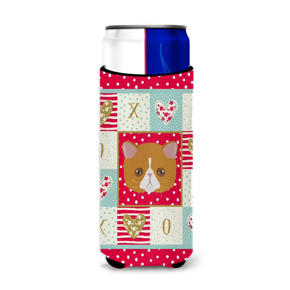 Exotic Shorthair Cat Michelob Ultra Hugger for Slim Cans