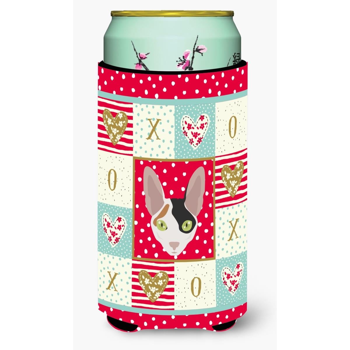 Cornish Rex Cat Tall Boy Beverage Insulator Hugger