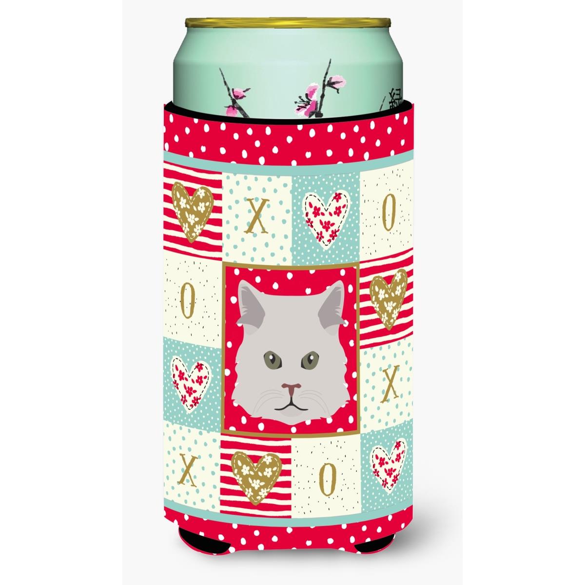 Persian Traditional Cat Tall Boy Beverage Insulator Hugger