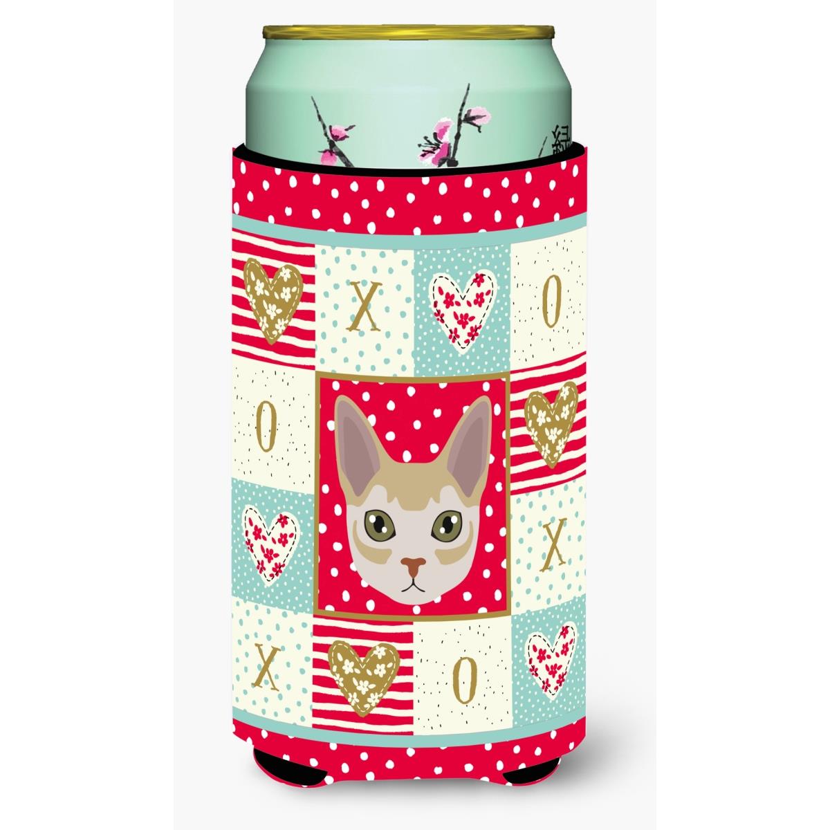 Singapura Cat Tall Boy Beverage Insulator Hugger