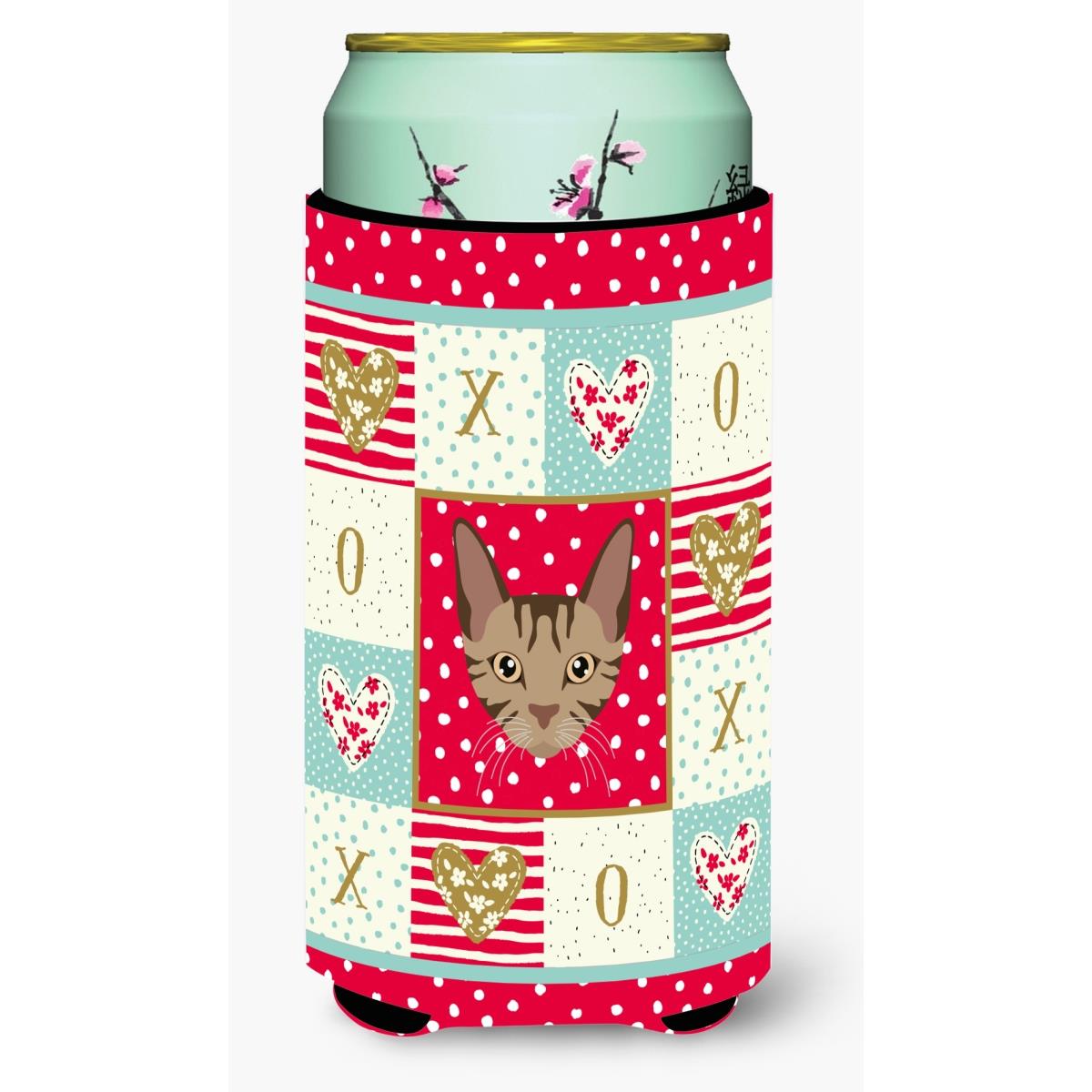 Sokoke Cat Tall Boy Beverage Insulator Hugger