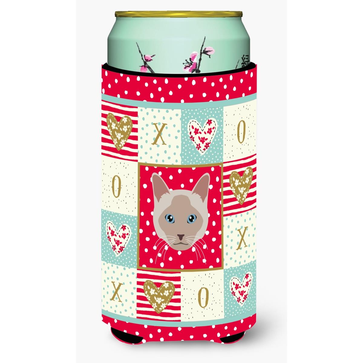 Thai lilac Cat Tall Boy Beverage Insulator Hugger