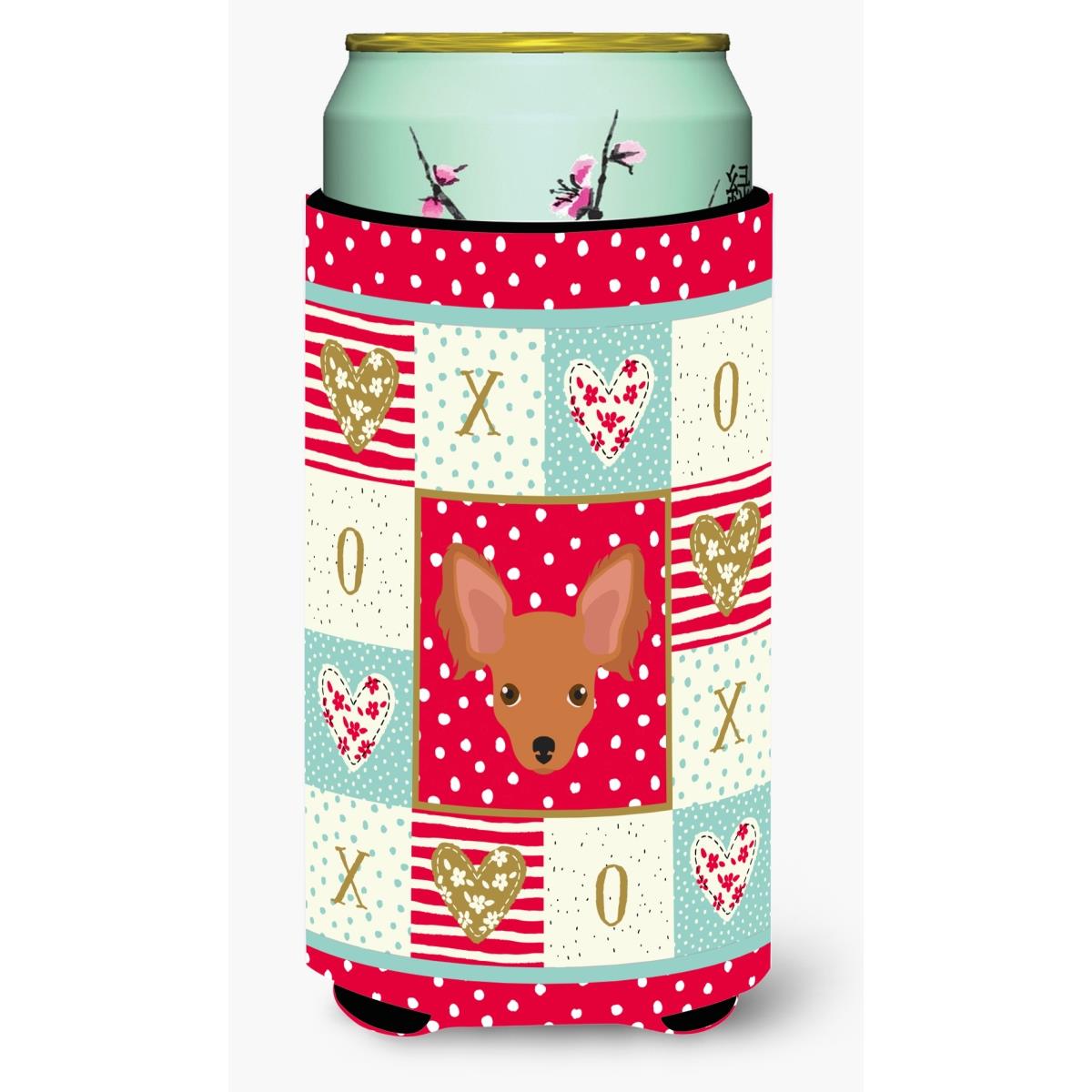 Russian Tor Terrier Tall Boy Beverage Insulator Hugger