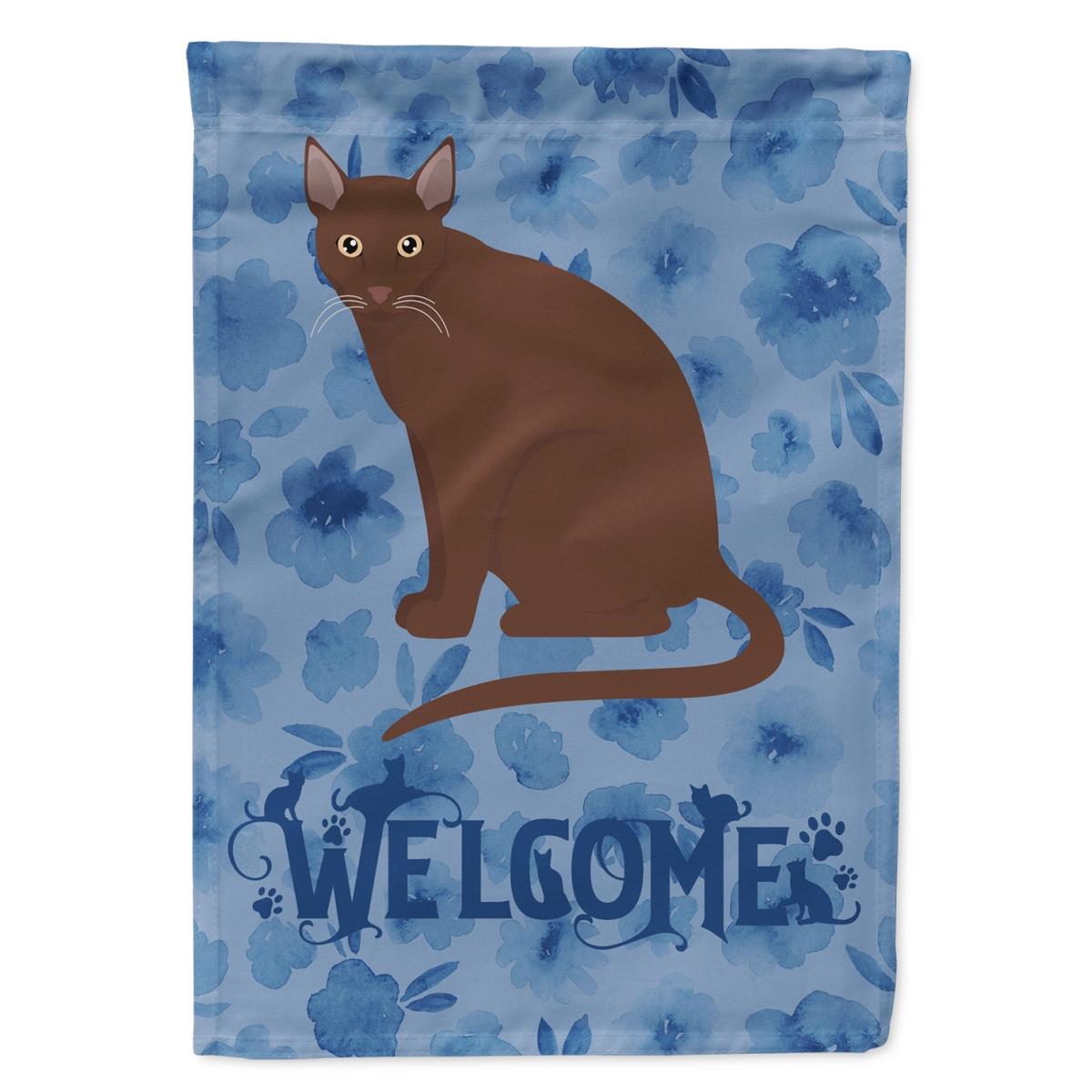 11 x 0.01 x 15 in. Raas Cat Welcome Flag Garden Size