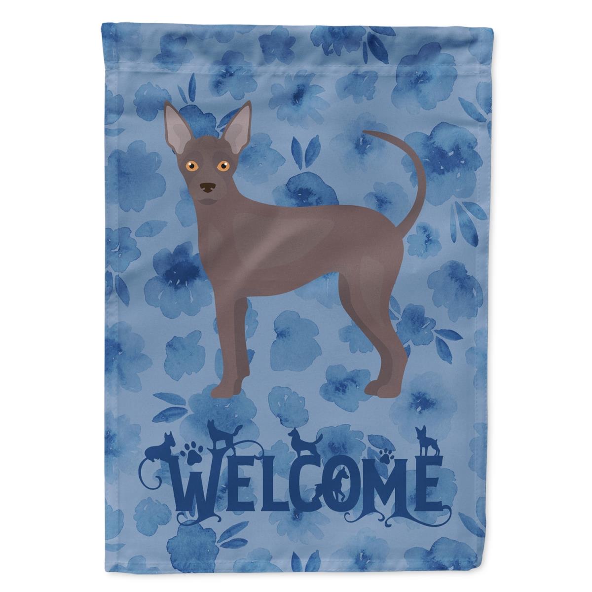 11 x 0.01 x 15 in. Abyssinian Sand Terrier Welcome Flag Garden Size
