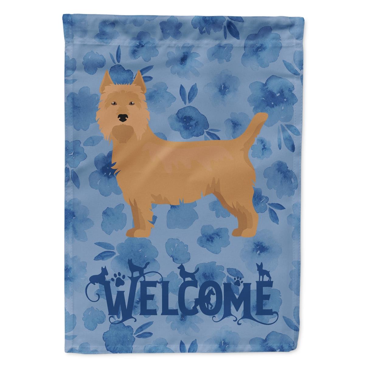 11 x 0.01 x 15 in. Australian Terrier Welcome Flag Garden Size