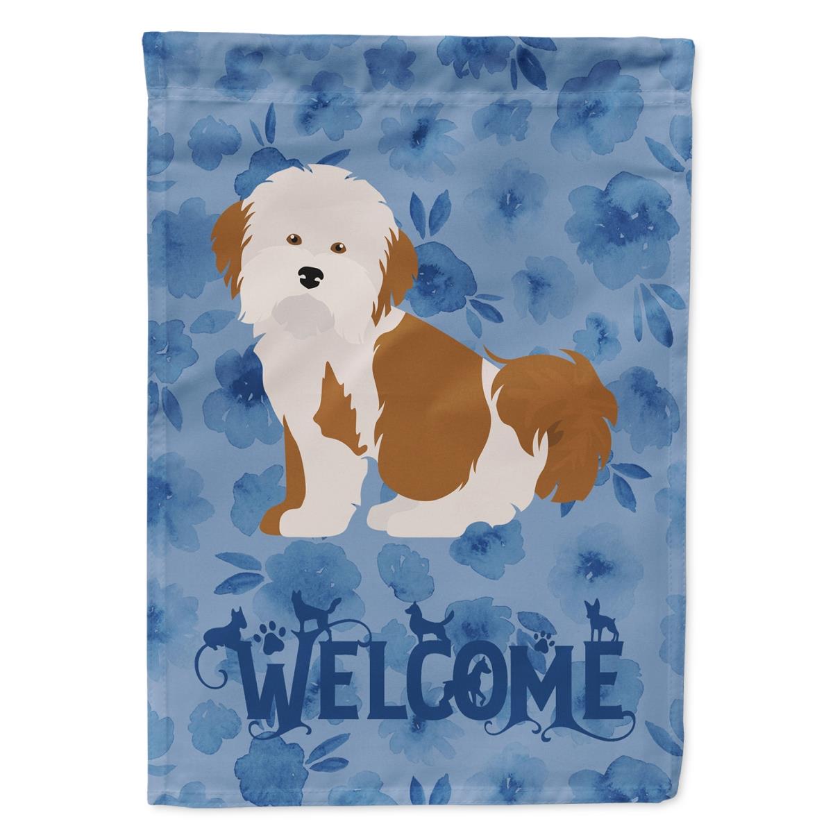 11 x 0.01 x 15 in. Havanese No.2 Welcome Flag Garden Size