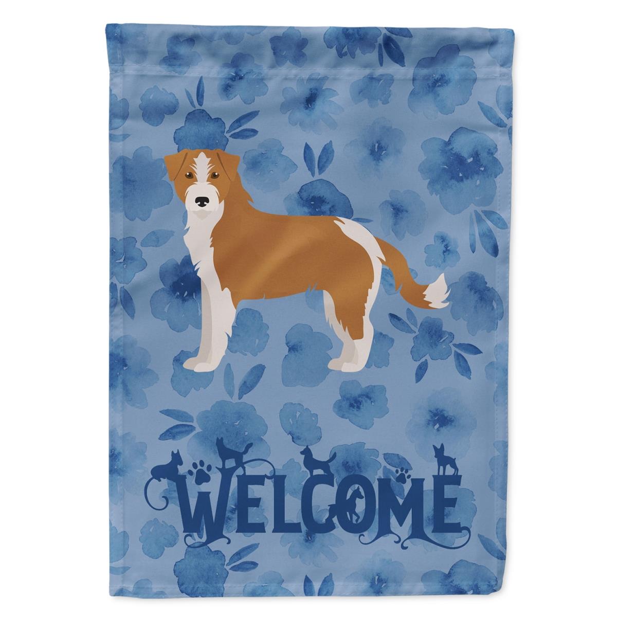 11 x 0.01 x 15 in. Kromfohrlander Welcome Flag Garden Size