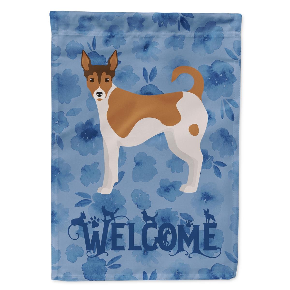 11 x 0.01 x 15 in. Tenterfield Terrier Welcome Flag Garden Size