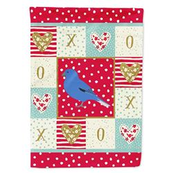 28 x 0.01 x 40 in. Bunting Love Flag Canvas House Size