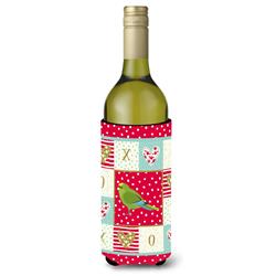 New Zealand Parakeet Love Wine Bottle Hugger