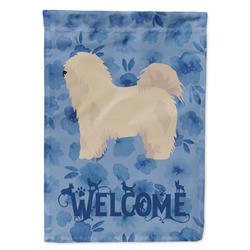 28 x 0.01 x 40 in. Odis Welcome Flag Canvas House Size