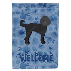 11 x 0.01 x 15 in. Labradoodle Welcome Flag Garden Size