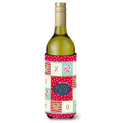 Emperor Angelfish Love Wine Bottle Hugger