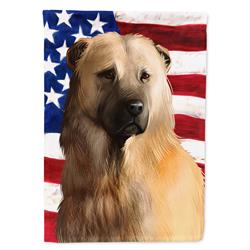 Afghan Shepherd American Canvas House Flag - 28 x 0.01 x 40 in.