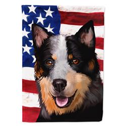 CK6413CHF Australian Stumpy Tail Cattle Dog American Canvas House Flag - 28 x 0.01 x 40 in.