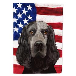 Blue Picardy Spaniel American Canvas House Flag - 28 x 0.01 x 40 in.