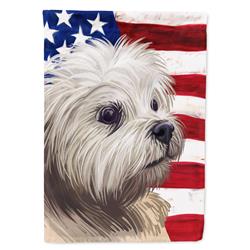 Lowchen American Canvas House Flag - 28 x 0.01 x 40 in.