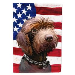 Pudelpointer Dog American Canvas House Flag - 28 x 0.01 x 40 in.