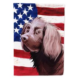 German Longhaired Pointer American Garden Flag - 11 x 0.01 x 15 in.