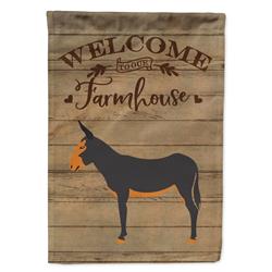 Catalan Donkey Welcome Garden Flag - 11 x 0.01 x 15 in.