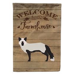 Silver Fox Welcome Garden Flag - 11 x 0.01 x 15 in.