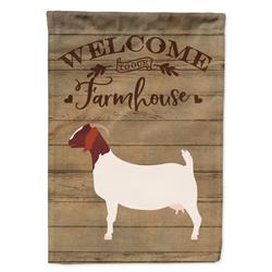 CK6830GF Boer Goat Welcome Garden Flag - 11 x 0.01 x 15 in.