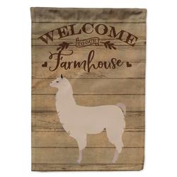 Llama Welcome Garden Flag - 11 x 0.01 x 15 in.
