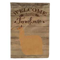 Alpaca Suri Welcome Garden Flag - 11 x 0.01 x 15 in.