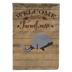 Rhea Welcome Garden Flag - 11 x 0.01 x 15 in.
