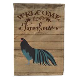Sumatra Chicken Welcome Canvas House Flag - 28 x 0.01 x 40 in.