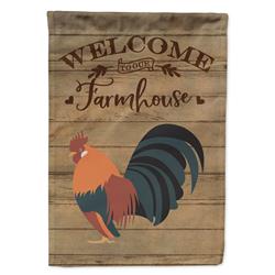 Dutch Bantam Chicken Welcome Canvas House Flag - 28 x 0.01 x 40 in.